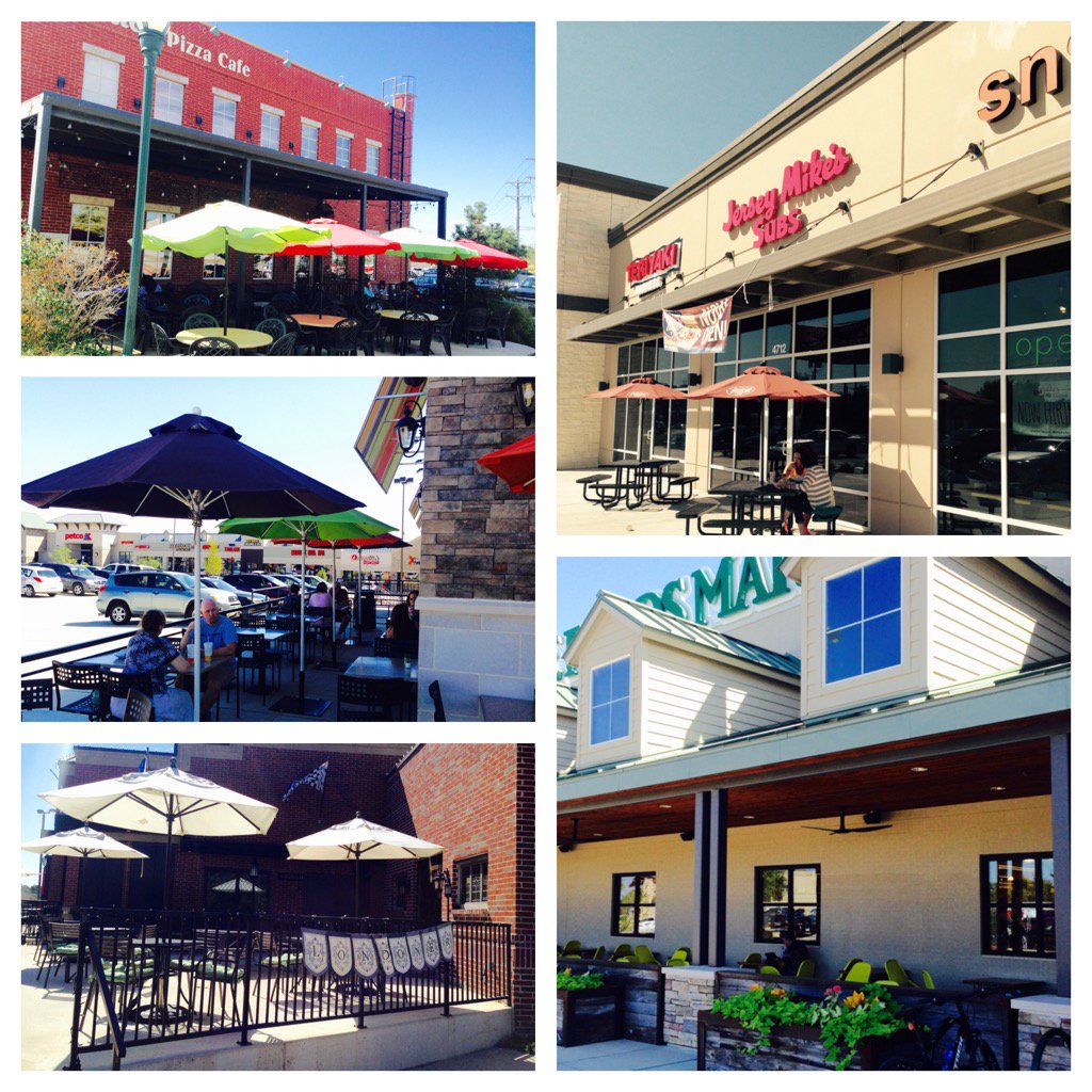 When the weather gets warm in the winter, #cometocolleyville and patio dine. #outdoordininginTX