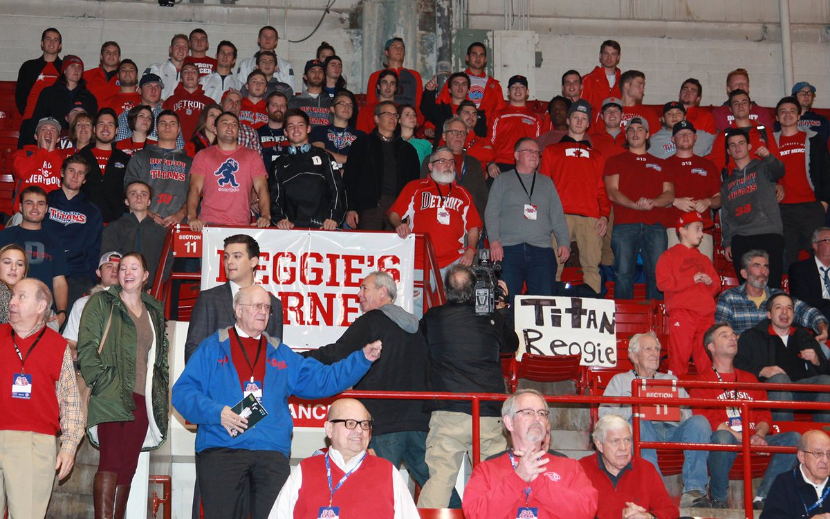detroittitans's tweet photo. Great turnout last night to honor #TitanReggie, he would've been proud of the W's! #DefendTheHall #ReggiesCorner https://t.co/msvKe1dxZs