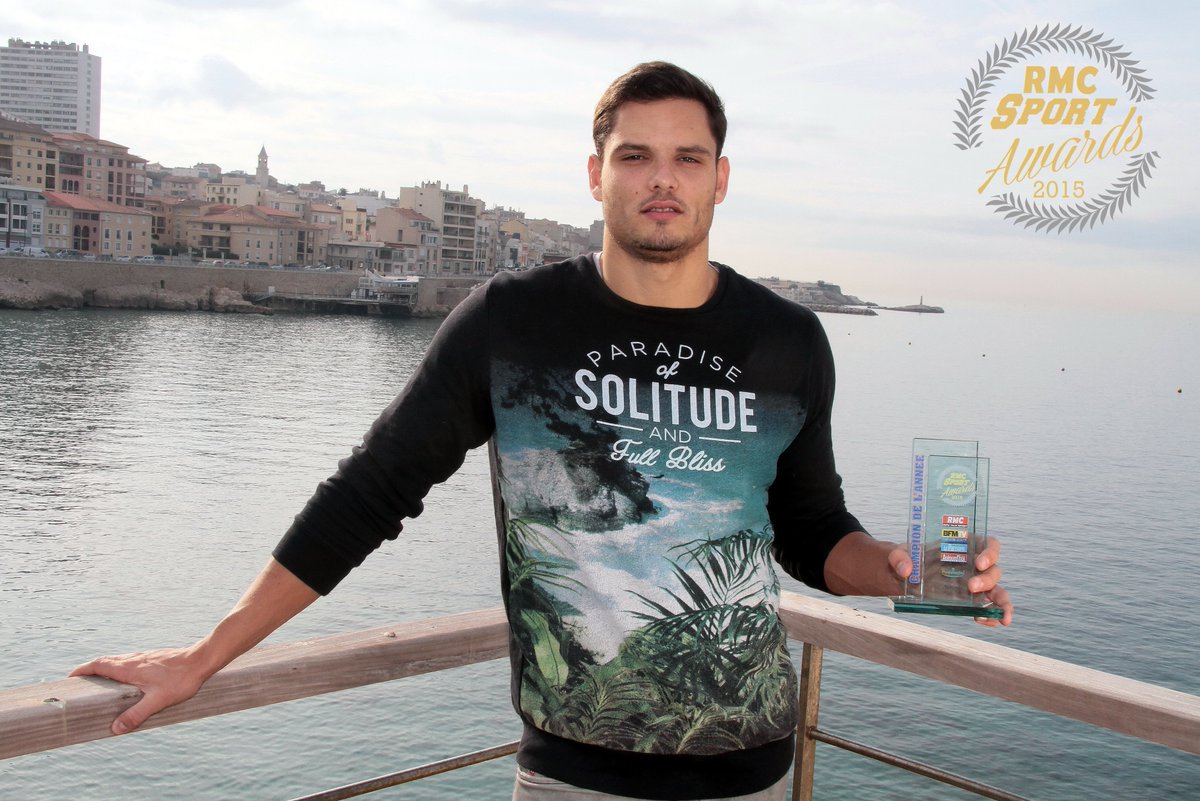 .<a href="/FlorentManaudou/">Florent Manaudou</a> élu CHAMPION DU SPORT FRANÇAIS 2015 par <a href="/RMCinfo/">RMC</a> <a href="/RMCsport/">RMC Sport</a> <a href="/BFMTV/">BFM</a> &amp; <a href="/le_Parisien/">Le Parisien</a> #RMCSportGames