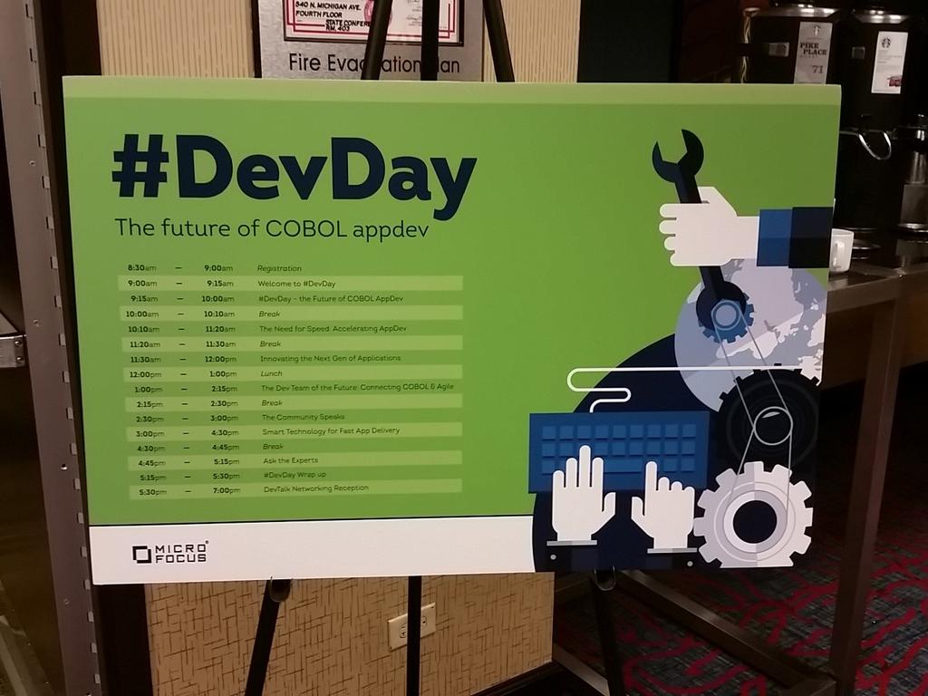 #devday Chicago. Borland representing.