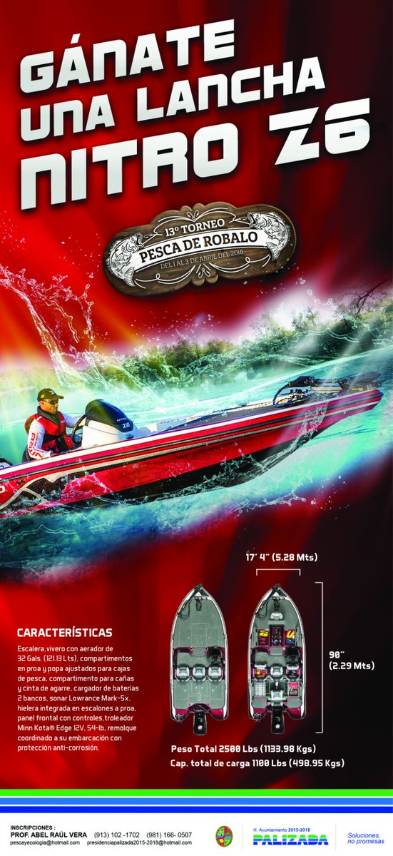 Pesca_Campeche's tweet image. Les comparto la convocatoria y bases del gran #TorneodePesca de #Palizada2016 no se lo pueden perder!!!