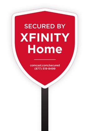 xfinity home security sign