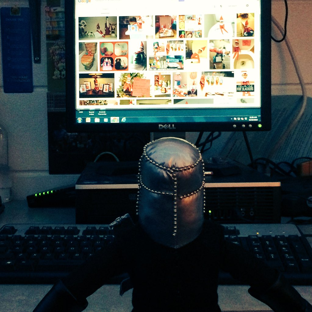 Checking up on my Shelf Squad. They do some funny stuff. Need to step my game up.
