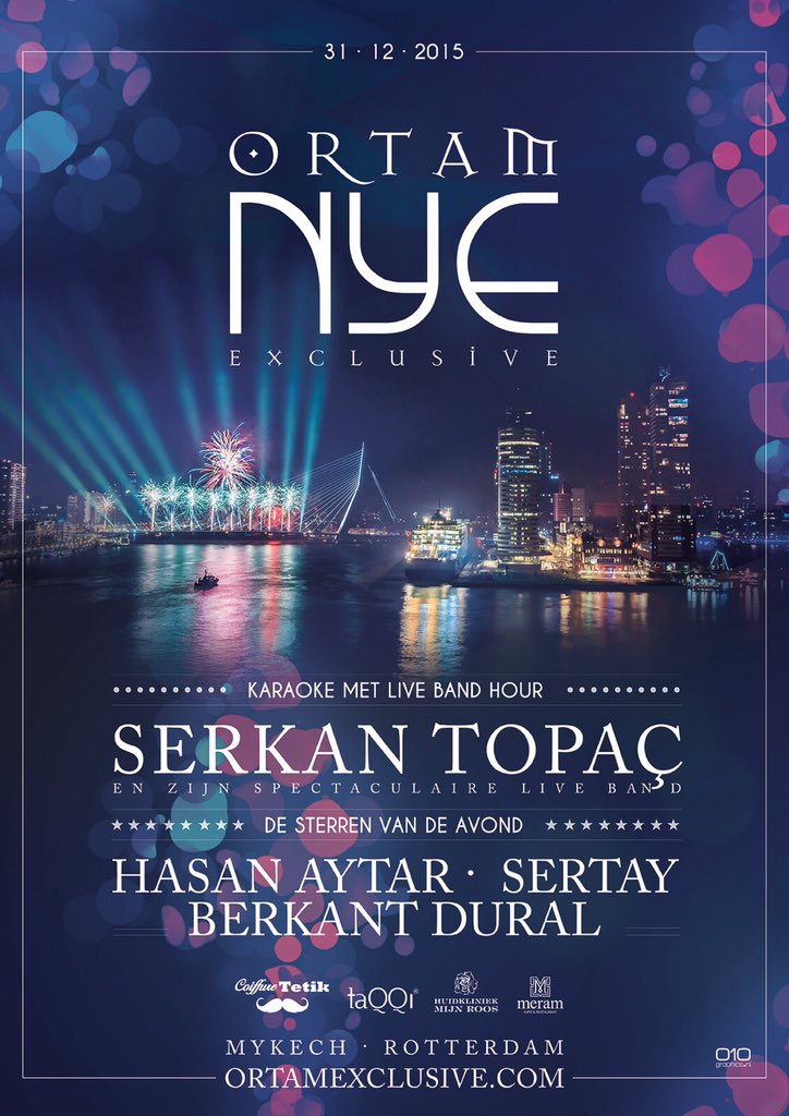 BerkantDural's tweet photo. New Years Event @ Rotterdam ! https://t.co/55Q9nGoMnK