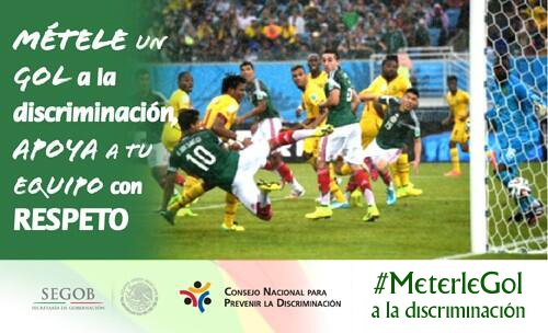 AztecaDeportes's tweet photo. Conapred llama al futbol mexicano a #MeterleGol a la discriminación https://t.co/IVj31tGjck