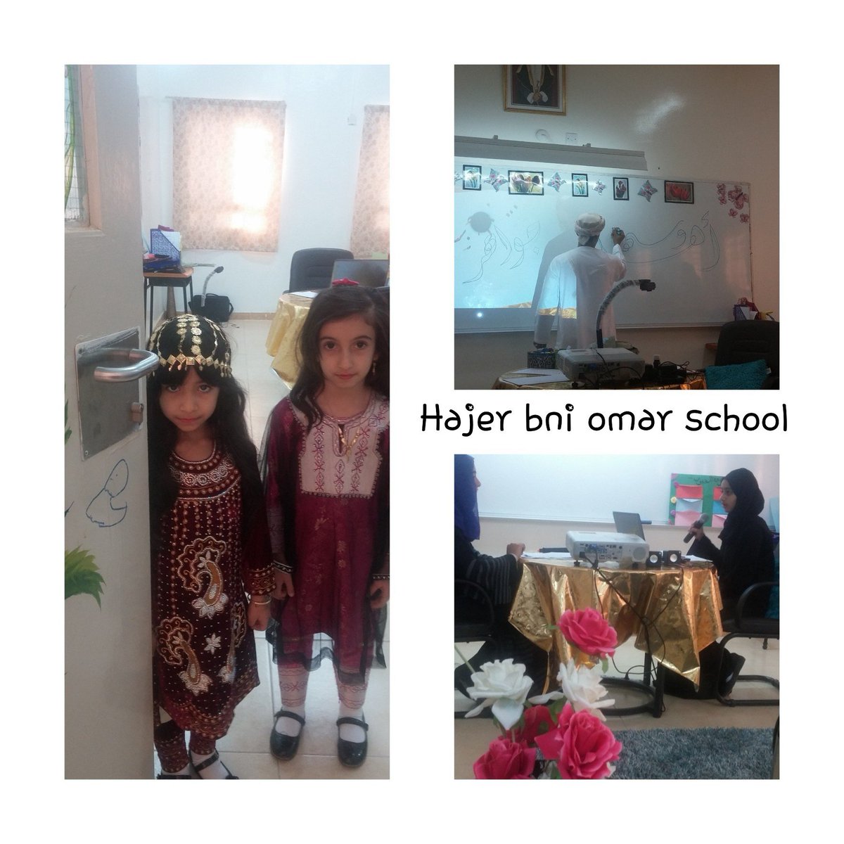 الورشة التدريبية للخط العربي للفنان التشكيلي أحمد الشبيبي .