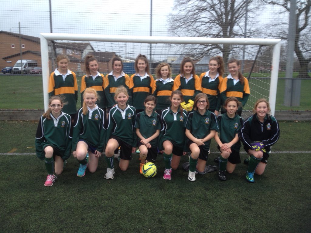 Year 7 &amp; 8 Girls Football teams win both tournaments tonight at Testwood!!! Well done 👌