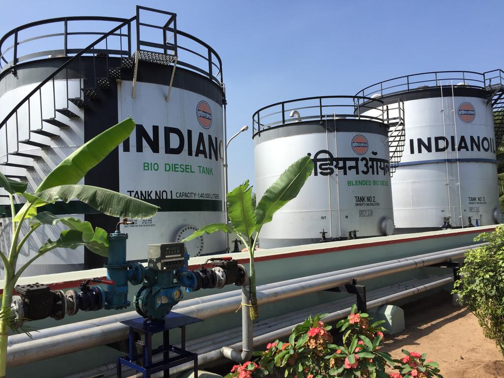 railway depots within the SWR zone will have their own filling units in next one year. The biodiesel blending will be gradually increased to ten percent.