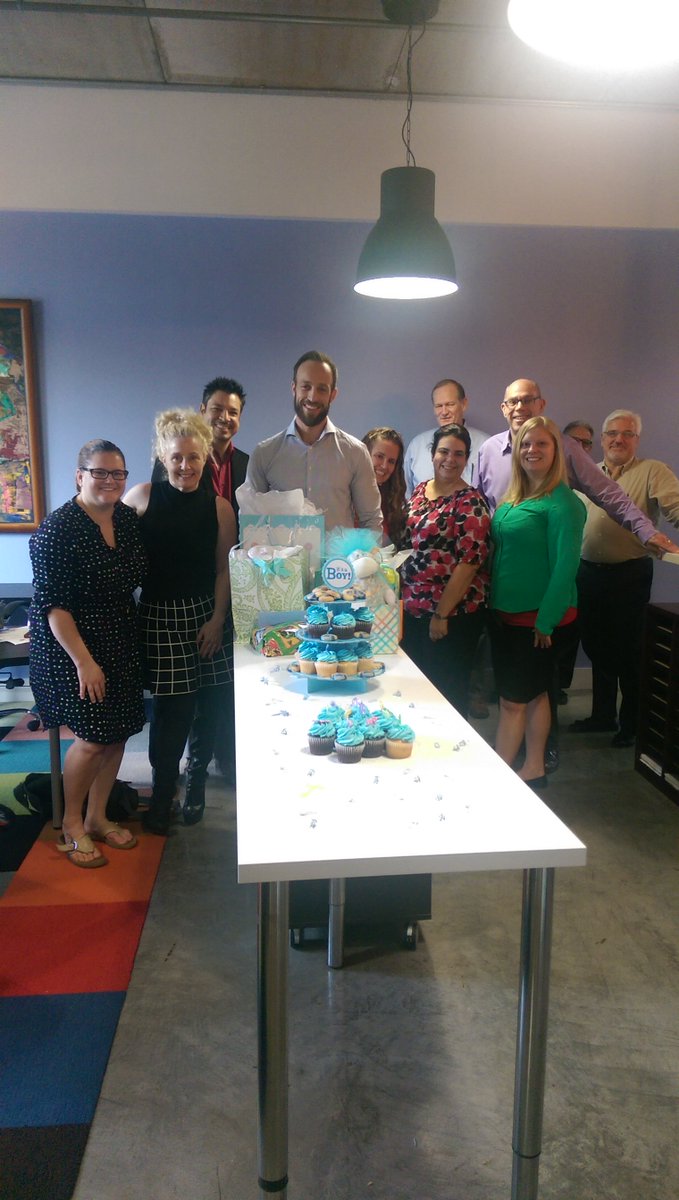 srgtechnology's tweet photo. Surprise baby shower for the new dad to be, Philipp! Congrats @PhilippTech! #newdad #dadshower #parents #babyboy https://t.co/pG1dM5qvEx