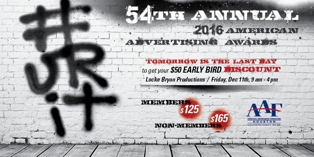 Early Bird Drop-Off  &amp; Discount for ADDY's TOMORROW 9a-4p at <a href="/LockeBryanProd/">Locke Bryan Prod</a>! on.fb.me/1N1kBfm  #URit #addys