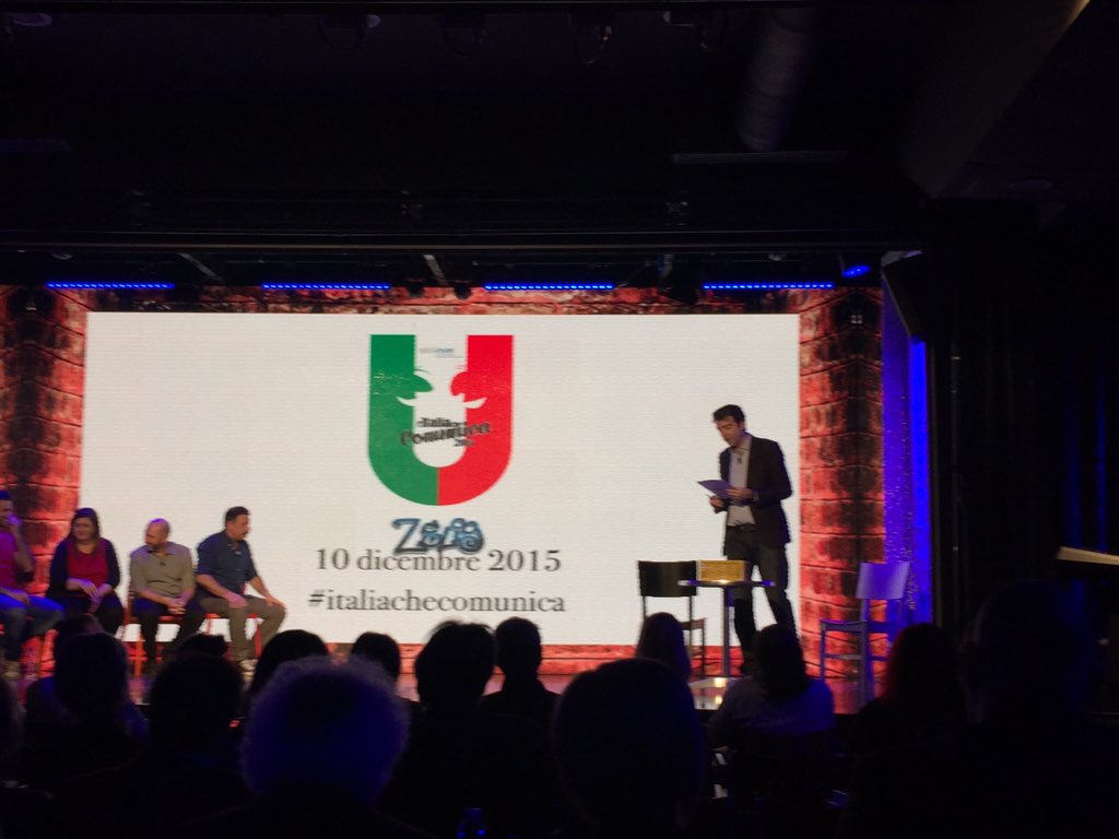 bovoli's tweet photo. Ed eccoci anche quest'anno allo Zelig con i @boiler per il premio @UNICOM_ITALIA #italiachecomunica 2015 https://t.co/qh1qjylHeY