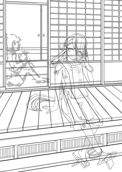 ベクターだと、交差線消すの楽なんだっけ。次試してみよう。 