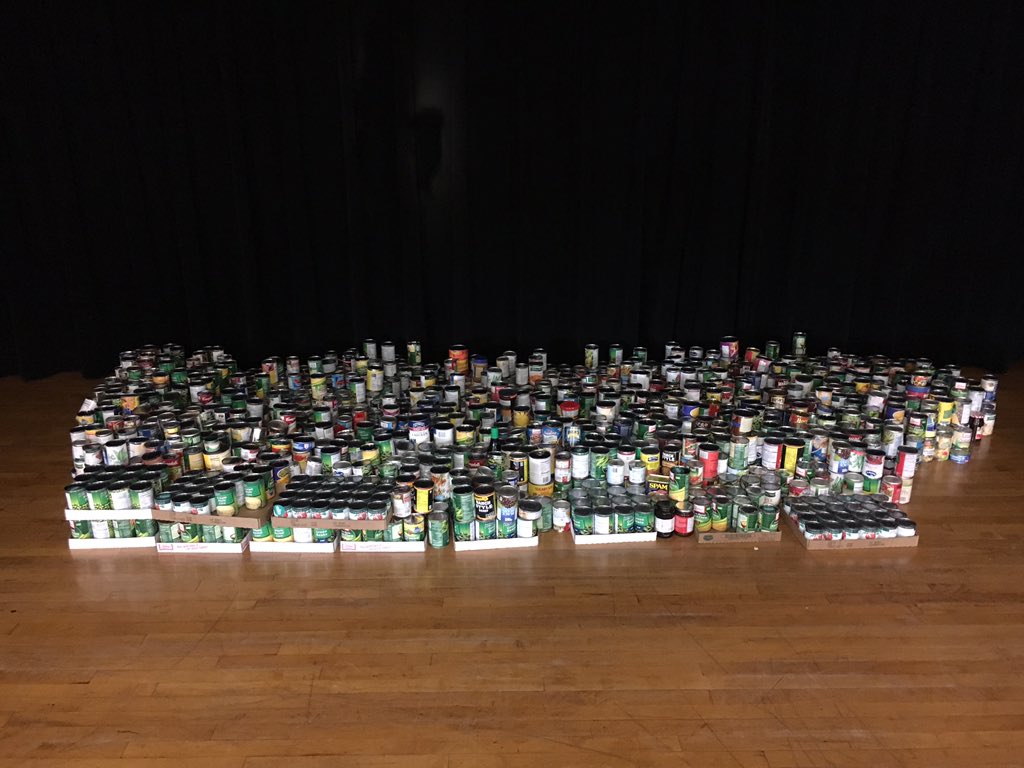 ADredla's tweet photo. Can collection at #cfeproud #lisd33 https://t.co/Mk2j74QEQd