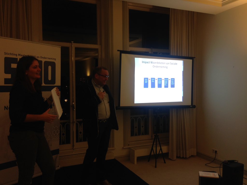 Presentatie nieuwe @InstituutSMO publicatie 'Sociaal Ondernemerschap' door <a href="/LucasMeijs/">Lucas Meijs</a> en @HendrikHalbe