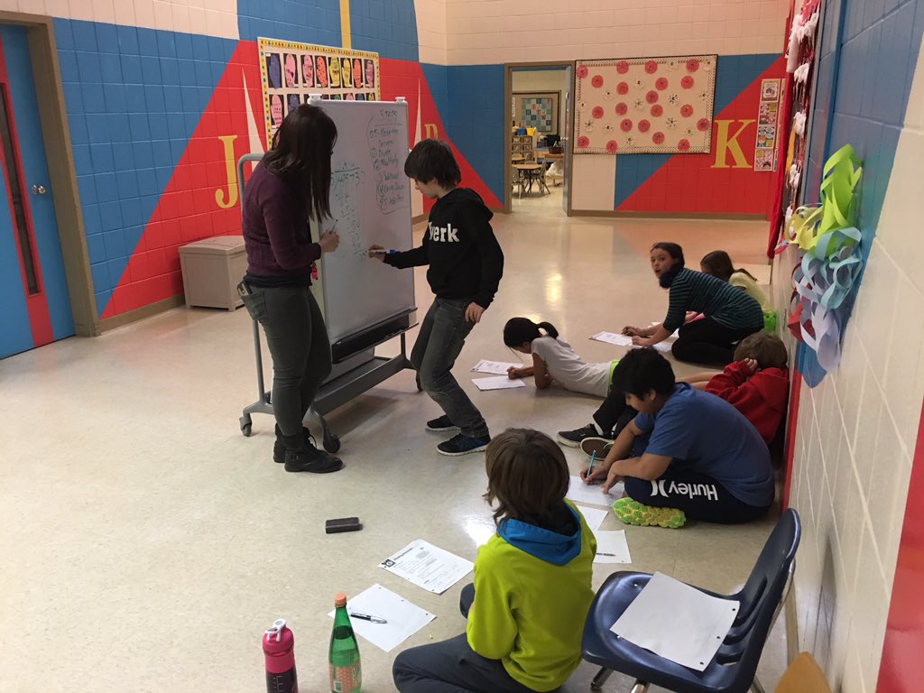 MrGClassTweets's tweet photo. Breaking out and doing some #MobileMath to practice dividing decimals. Thanks for the help, @TammyKadler! https://t.co/M7lOiGGI0y