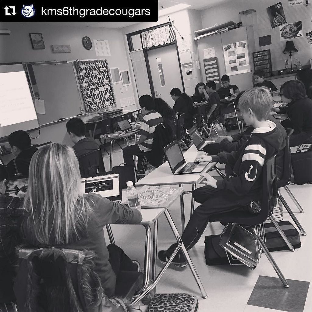 KirkseyCougars's tweet photo. #Repost @kms6thgradecougars
Jaguars love to code!! Miss Eckert's class knocked out lots of coding this week! #houro… https://t.co/XbFcq6vZUL