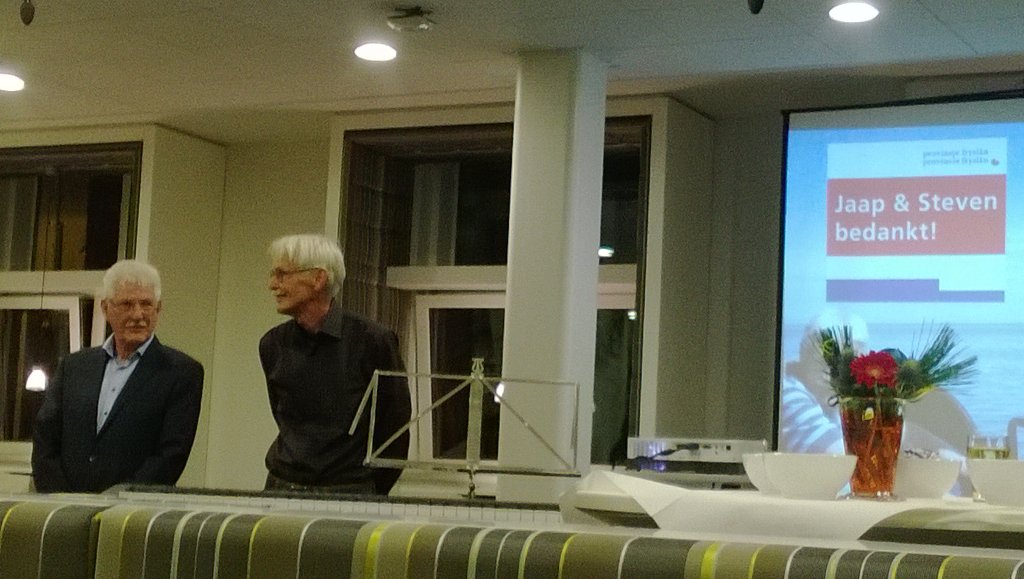 Vandaag afscheid van twee Friese Merenproject iconen: <a href="/JaapGoos/">Jaap Goos</a> en Steven Duursma!