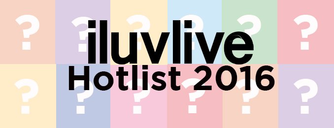 #HotList2016... To Be Annouced at 2pm tomorrow