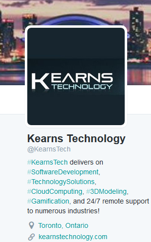KearnsTech's tweet photo. #KearnsTech: We are @KearnsTech on @Twitter: https://t.co/mnZ55tNLXq