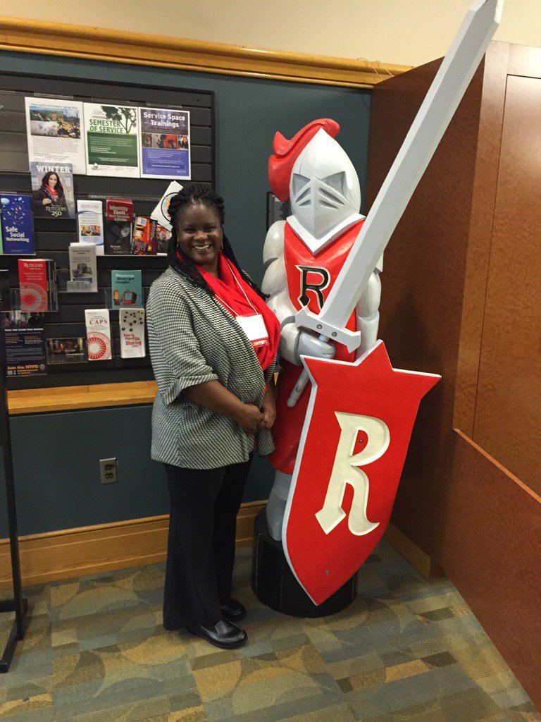MackBright's tweet photo. Scarlet Pride! #RUSAC15 https://t.co/Jr0B9UtR6u