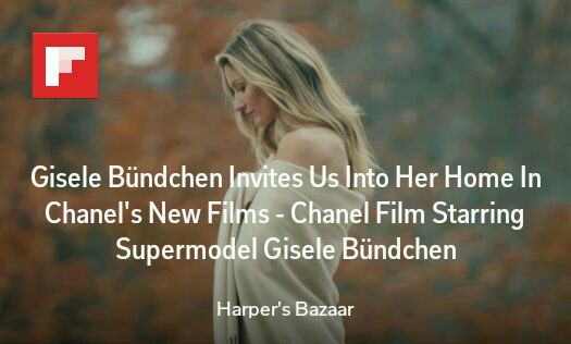 IPocijak's tweet photo. #Chanel #Film Starring #Supermodel #GiseleBündchen https://t.co/IQoprqK3EG

https://t.co/BWIBbivTCA https://t.co/rAkadghklE
