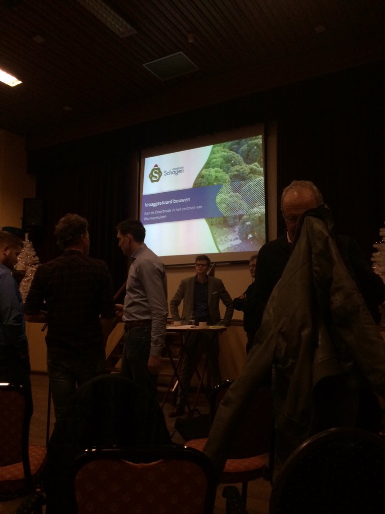 Vraaggestuurd bouwen. Bijeenkomst voor  Warmenhuizen Centrum Noord.