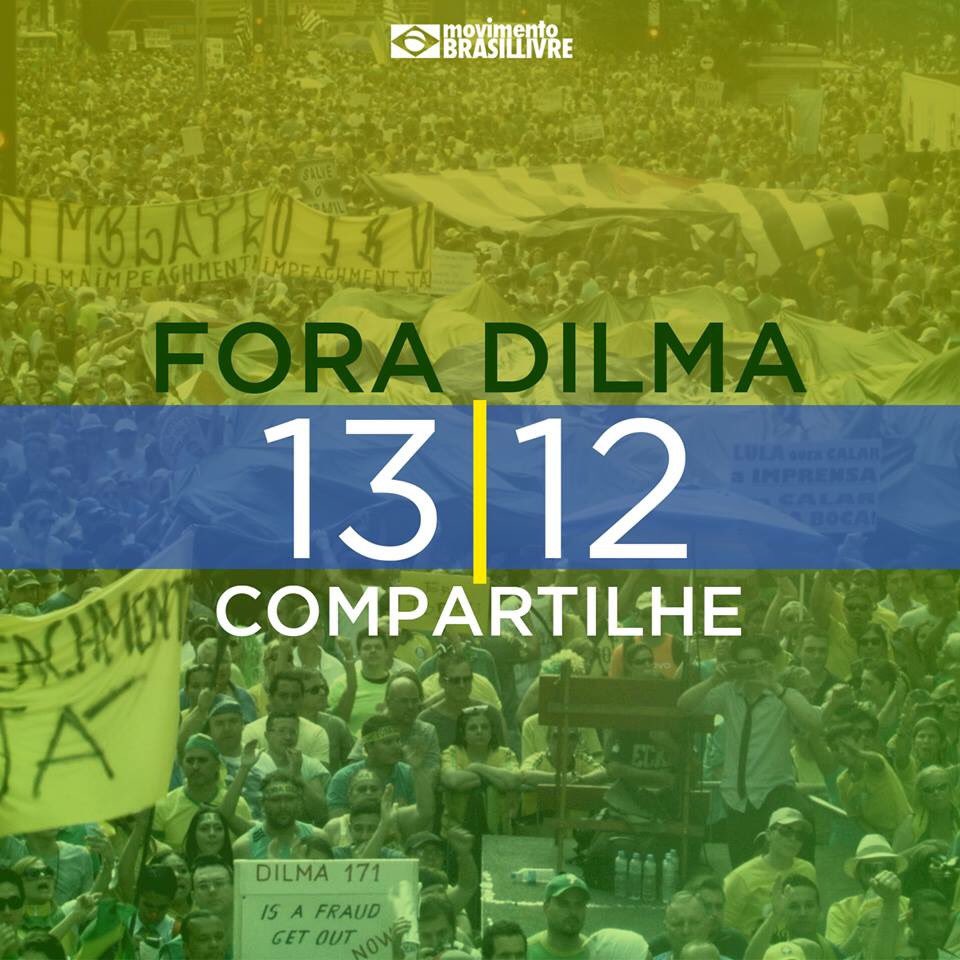 FMouraBrasil's tweet photo. Collor sobre Dilma: "Já foi. Não se recupera mais. Agora a rua será implacável." Amém. #VemPraRua13Dez https://t.co/sOrAPCsDbm