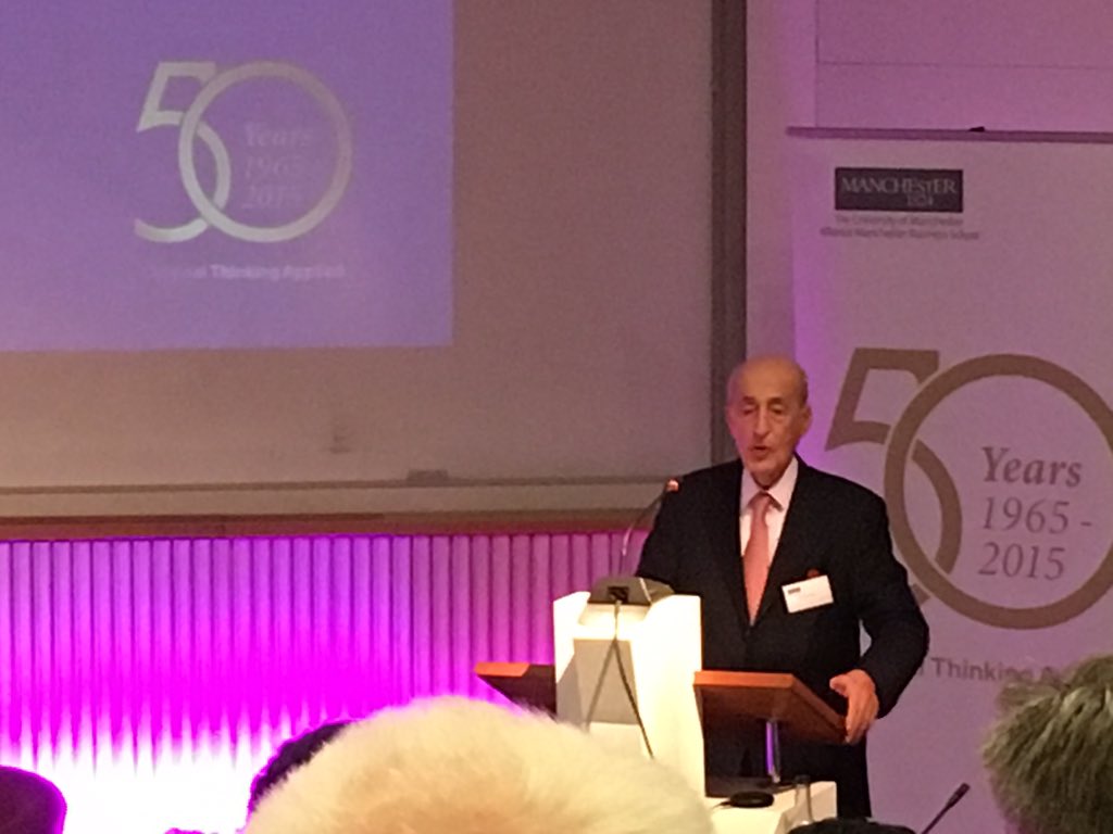 BehrouzIX's tweet photo. Just met Lord Alliance of Manchester at #mbs50 event. Brilliant man. Such as honour. https://t.co/AfHaNZudbM