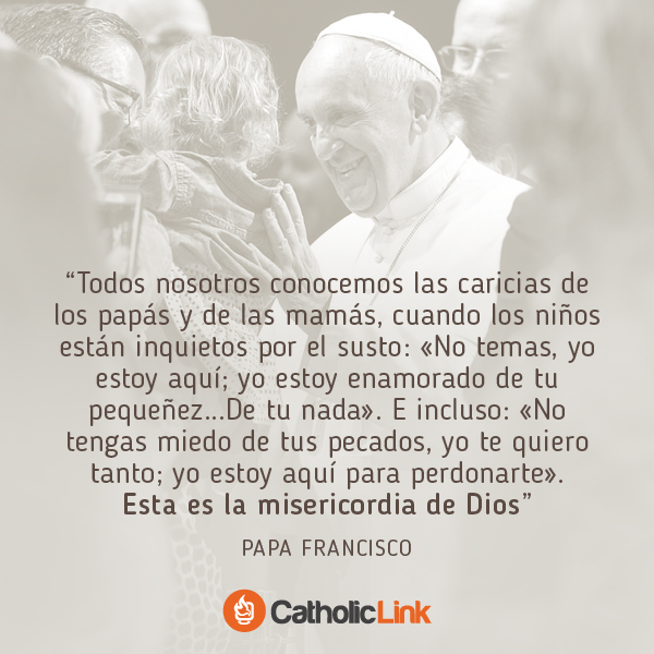 catholiclink_es's tweet photo. Hermosas palabras del #PapaFrancisco hoy en Santa Marta. ¡Confiemos en la misericordia de Dios! #AñoDeLaMisericordia https://t.co/i6yiBazdgq