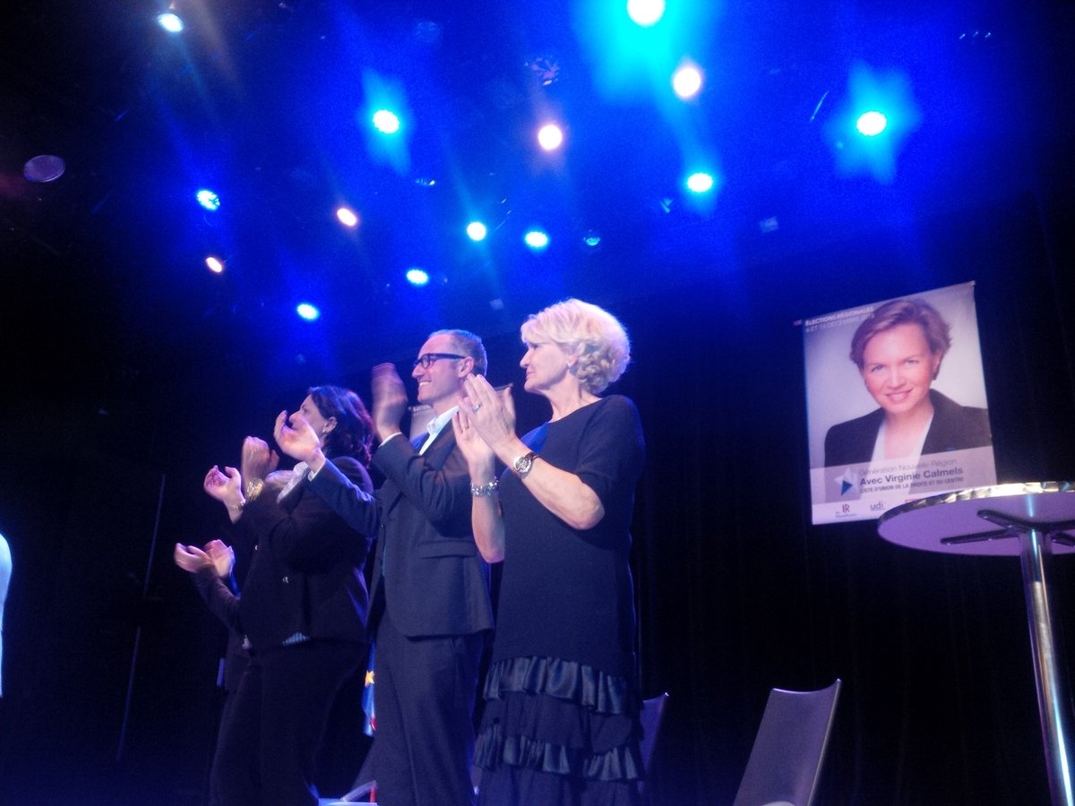 <a href="/JosieBayle/">Josie bayle</a> ce soir sur scène à Pessac avec #aveccalmels A.Juppé JC Lagarde UDI et J Lasalle MoDem @AvecCalmels24