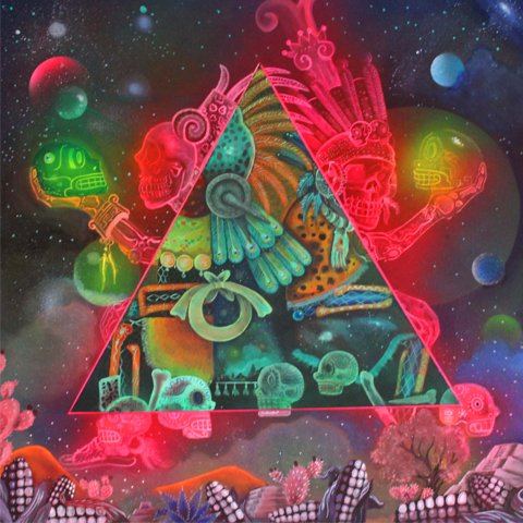 Arca_MX's tweet photo. Pintura de #MrSkelleton con temática prehispánica. Adquiérela aquí: https://t.co/wagrwMEl54 https://t.co/3OrA3Rk7vR