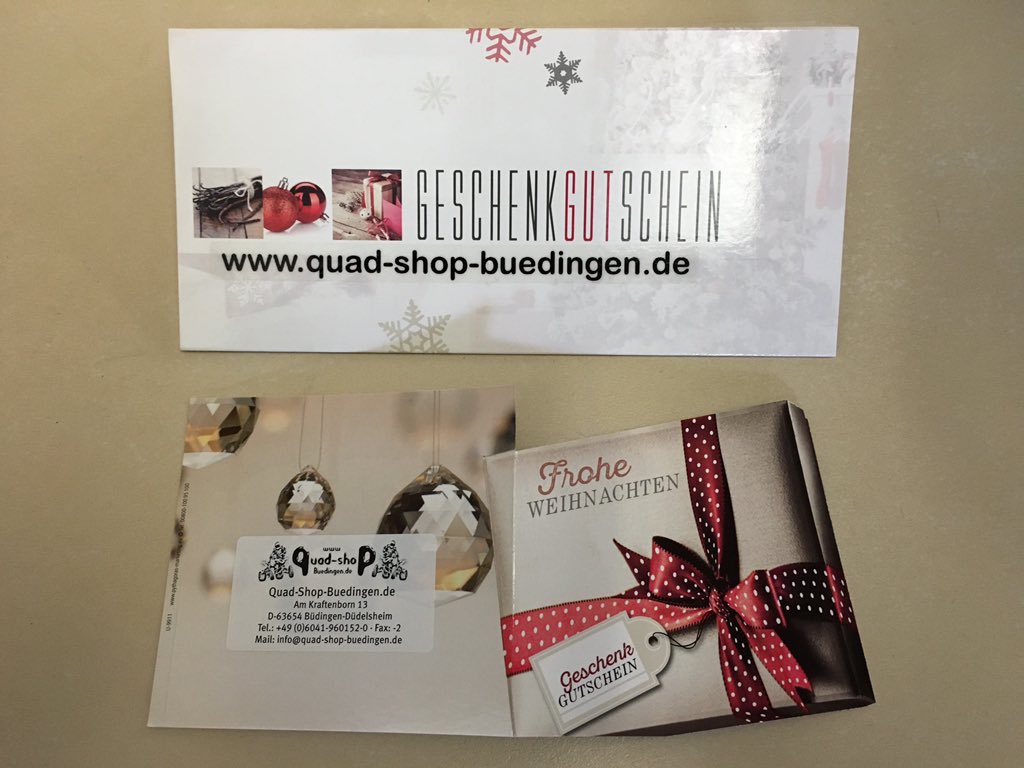 Offroad_Factory's tweet image. Noch kein #Weihnachtsgeschenk? Wie wäre es mit einem Gutschein?
