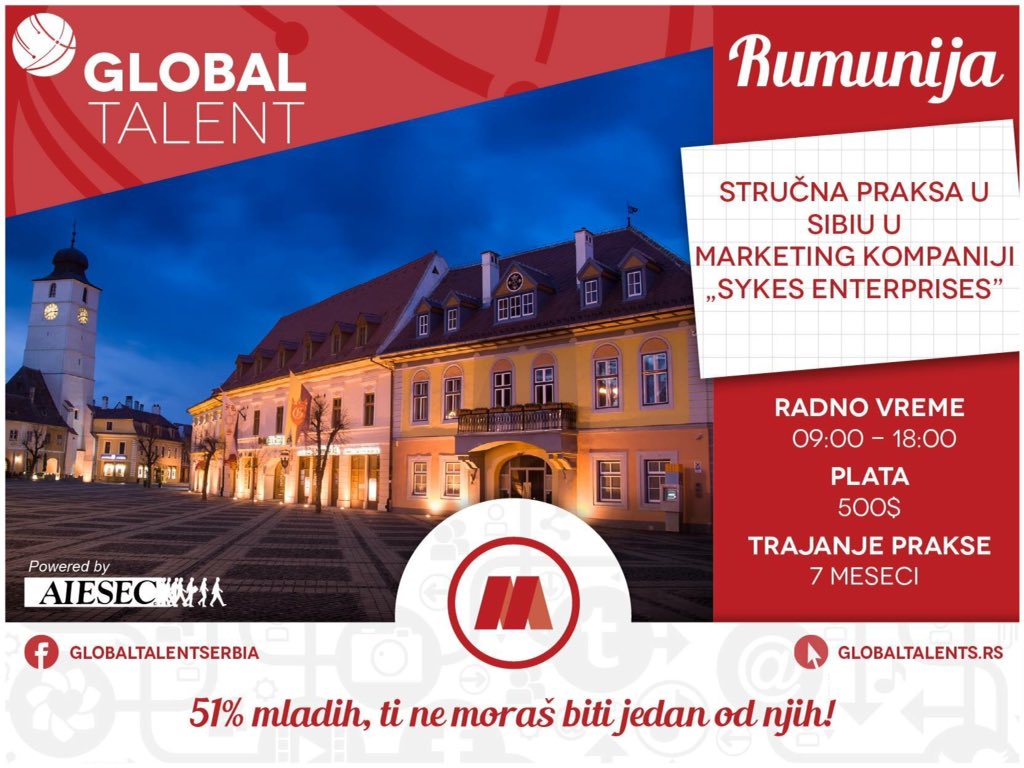 Saznaj sve o inostranim praksama na bit.ly/GTMarketing ili nas poseti sredom od 18h u kanc.na 2.spratu Ek.fak.