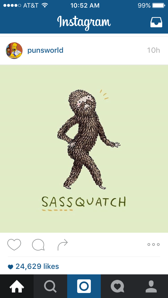 TheSasquatch9's tweet photo. Thanks for sharing this with me!  @allyyybrownnn #sassy #sass #sassyandiknowit https://t.co/UkHygtDcp1