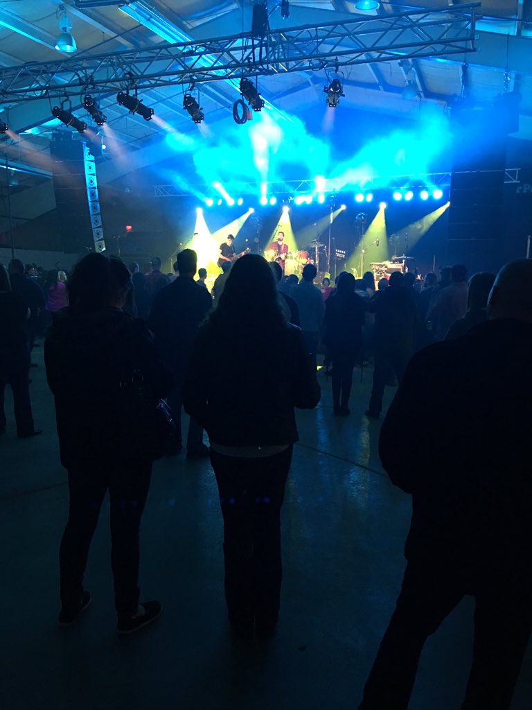 FredGrafx's tweet photo. Getting ready to see Matt Good.   Thanks #Jimgilbertswheelsanddesls https://t.co/s6UAgy7j73
