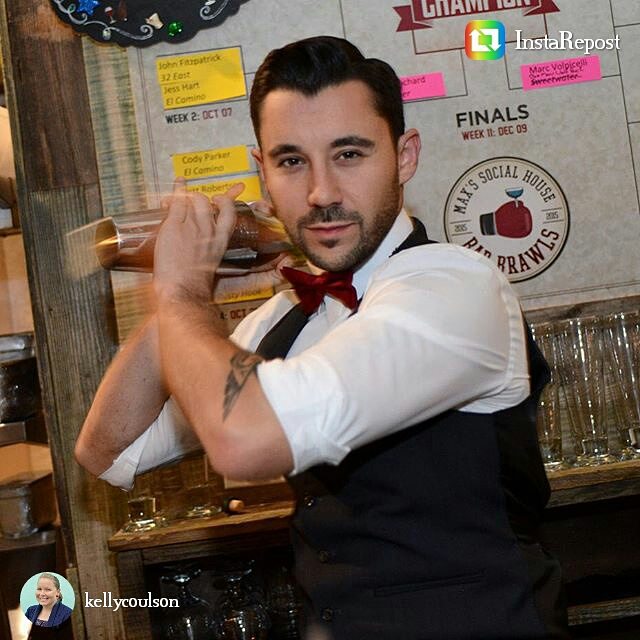 MaxsSocialHouse's tweet photo. The One Man Wolfpack was victorious at the #BarBrawls finale! Can we get some likes for Mark Volpicelli? #GoSoHo https://t.co/oFAhHXv2Yk