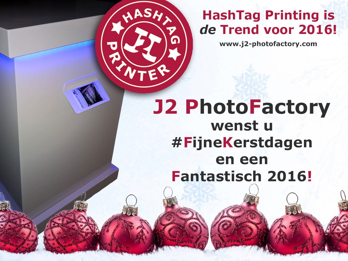 J2PhotoFactory's tweet image. #FijneKerstdagen en wij hopen u in 2016 te mogen begroeten op uw #feest, #Evenement, #beurs of #bruiloft.