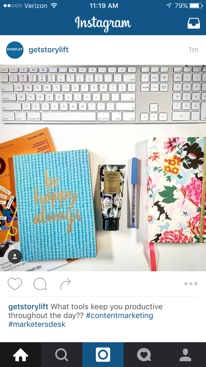 getStorylift's tweet photo. What desk tools keep you productive throughout the day?? #contentmarketing #marketersdesk https://t.co/lg1EShlLUc