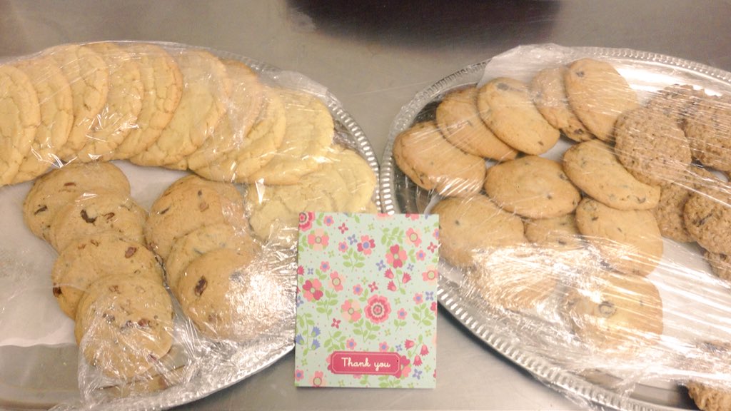 Thank you Momma C and the rest of @ucladeltagamma for the cookies and kind words