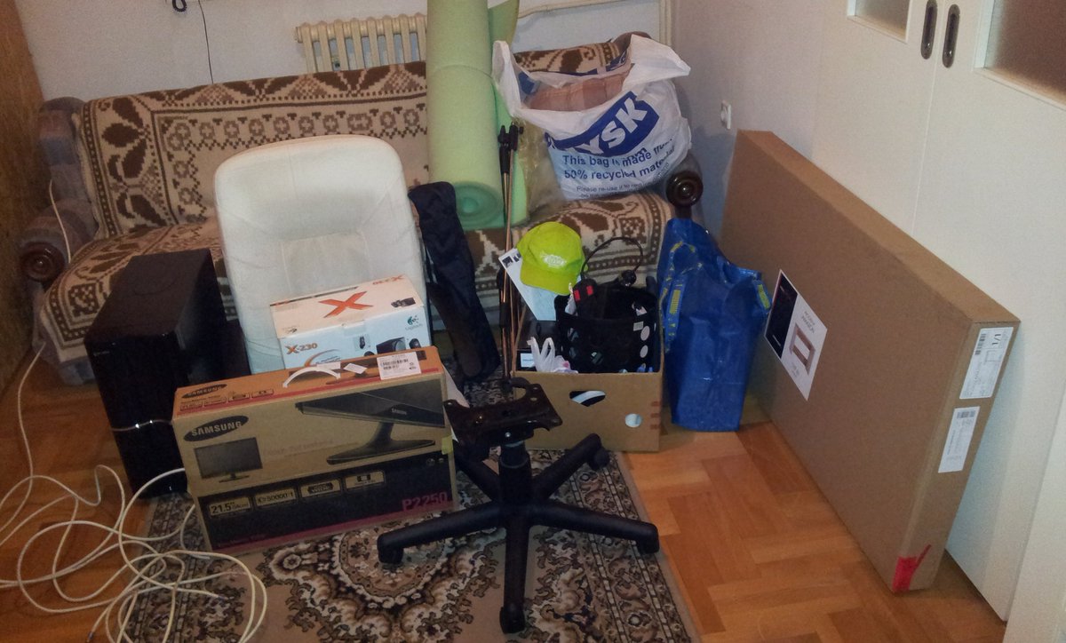VladSoRad's tweet photo. Still have a looong way to go. #MovingProgress #NewPhantomSpace https://t.co/iRfOptOHJj