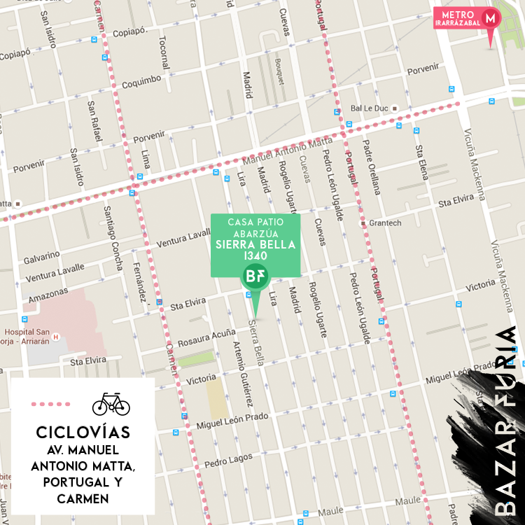 FuriaBazar's tweet photo. Furiosos! Recuerden que pueden llegar pedaleando a #BazarFuria!! Contamos con ciclovías por Matta, Portugal y Carmen https://t.co/43O5Ww0oUF