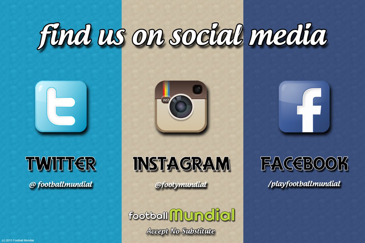 SOCIAL MEDIA KINGS: Come And Find Us! #footballmundial