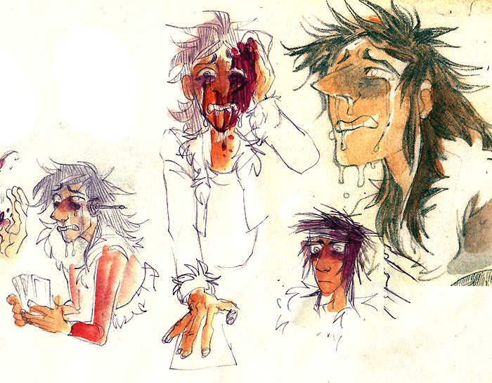 with_jaws's tweet photo. kaiji crying collection now in colour https://t.co/97YzIfMBv0