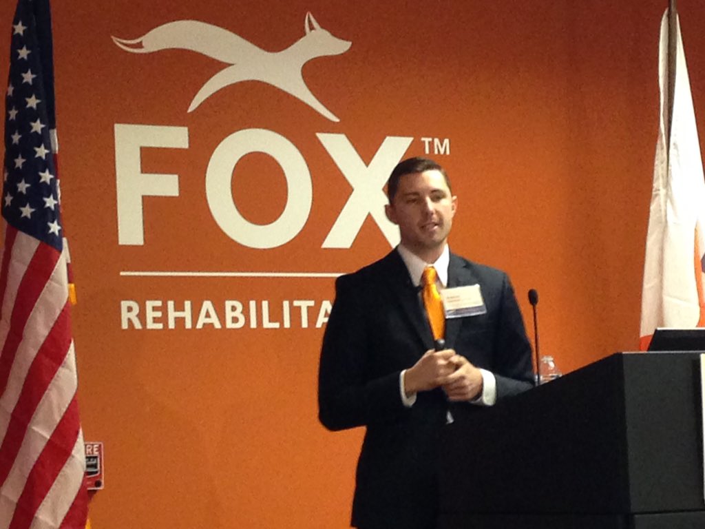FOXRehab's tweet photo. "We need to look into raising public awareness" to improve adherence and bring in new participants. #FOXCapstone https://t.co/ifURjldjja