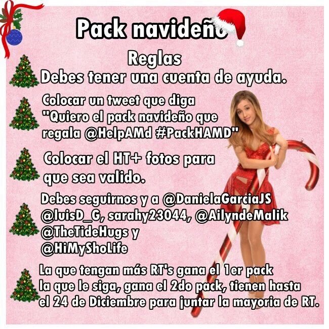 xhelpayudadms's tweet photo. Quiero el pack navideño que regala @HelpAMd #PackHAMD 

⛄Den RT por favor⛄ https://t.co/W5ZWRPTz9P