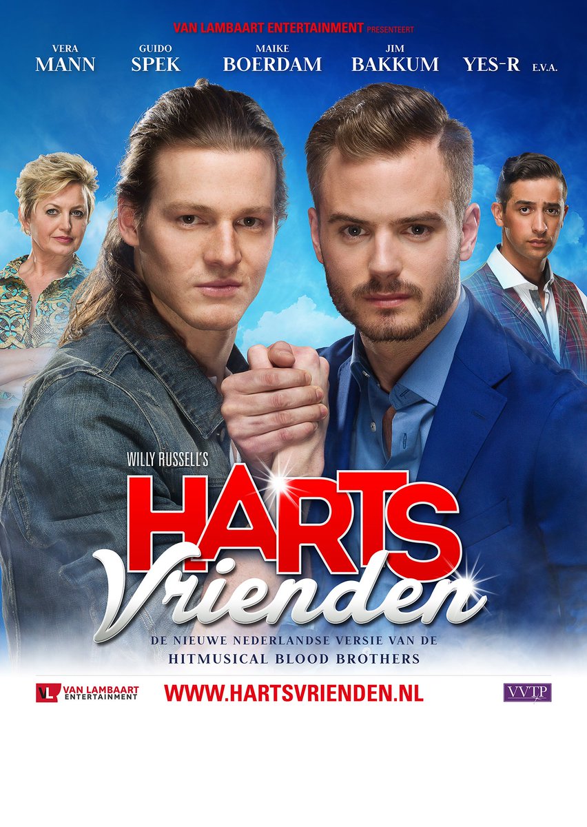VL_Entertainmnt's tweet photo. Super trots! #Hartsvrienden is maar liefst 3 keer genomineerd voor een Musical Award!! https://t.co/KlZZqSikEO https://t.co/11bguqxfZm