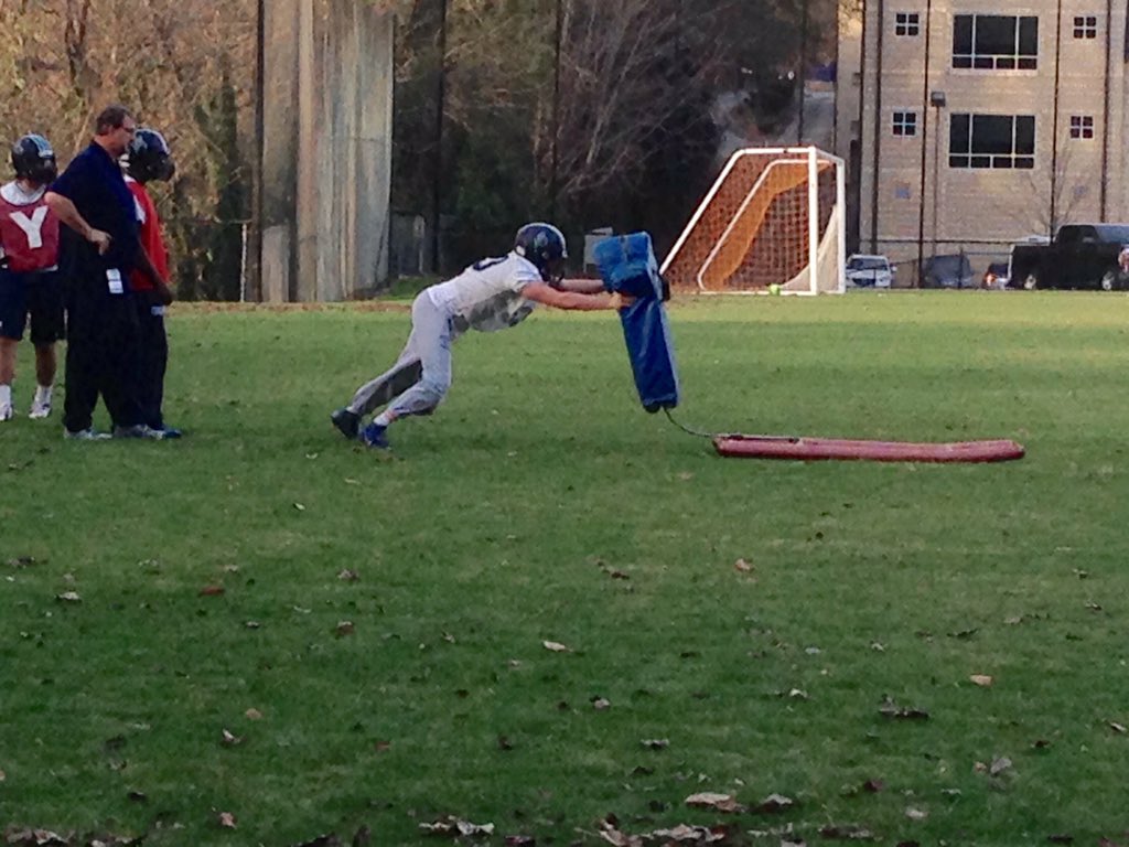 11AliveSports's tweet photo. .@paceacademy Knights practicing hard before Saturday's matchup with Fitzgerald! #Team11 #TitleWeek https://t.co/AZFoECN4ig