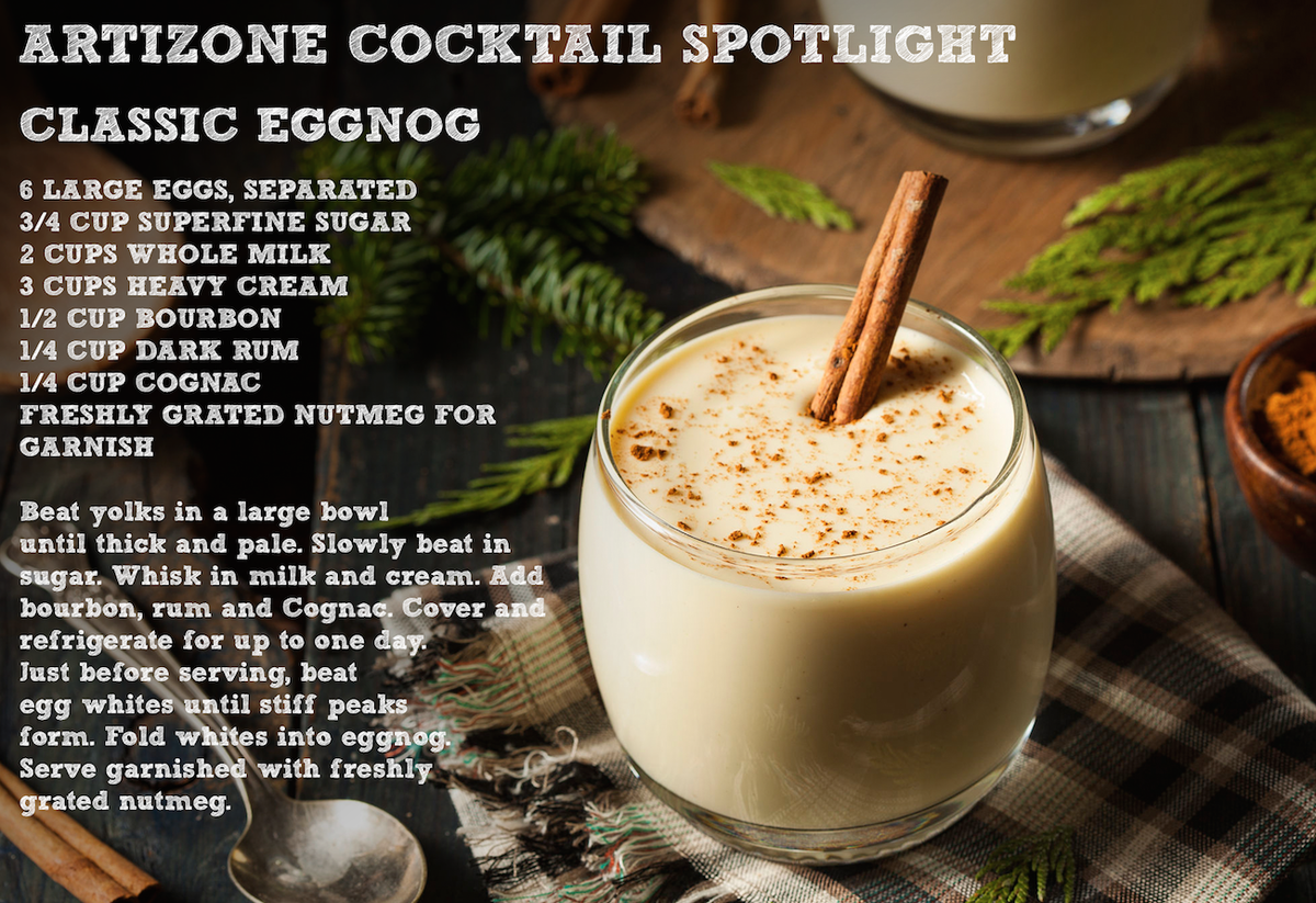 artizonechi's tweet photo. Our favorite way to keep #cozy during #Christmas? an eggnog #cocktail, of course. #cheers https://t.co/rllmPGLxMk