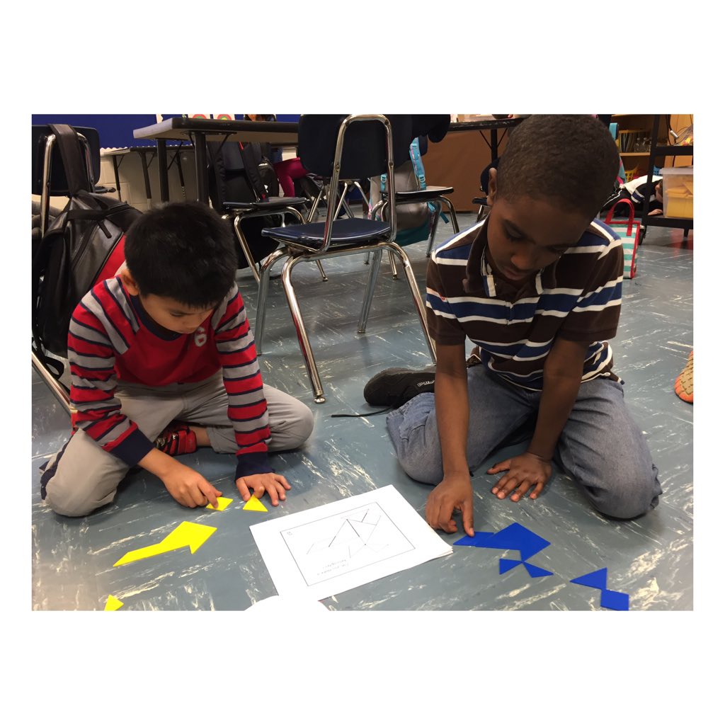 HooksMath's tweet photo. Creating a helicopter in Math today. 
#Tangrams https://t.co/uMACnrU3cX