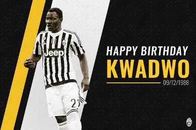Happy Birthday Kwadwo Asamoah 